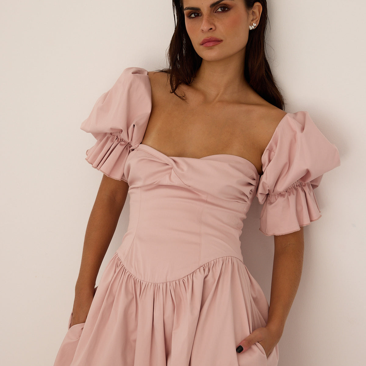 MARGOT dress ZW - GREEN LTD EDITION