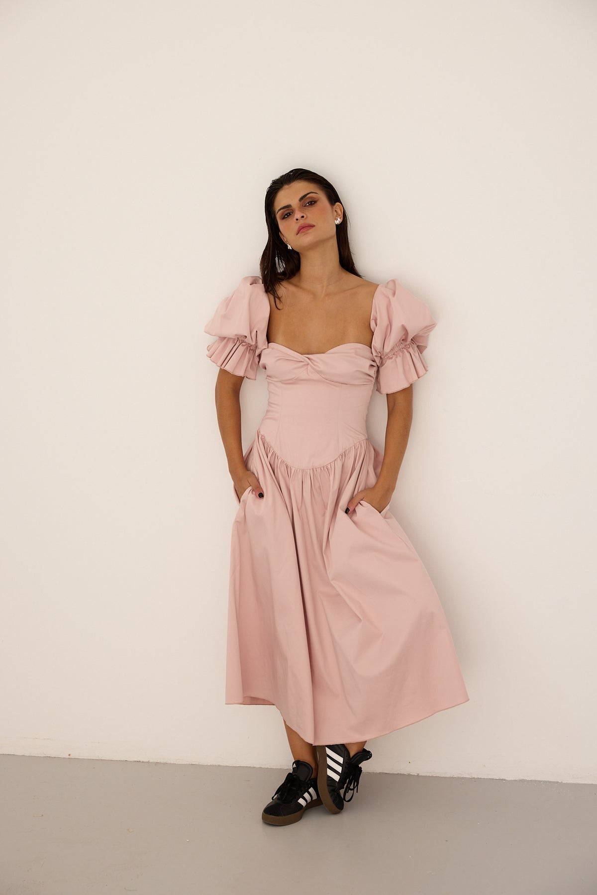 MARGOT dress - POWDER PINK LTD EDITION