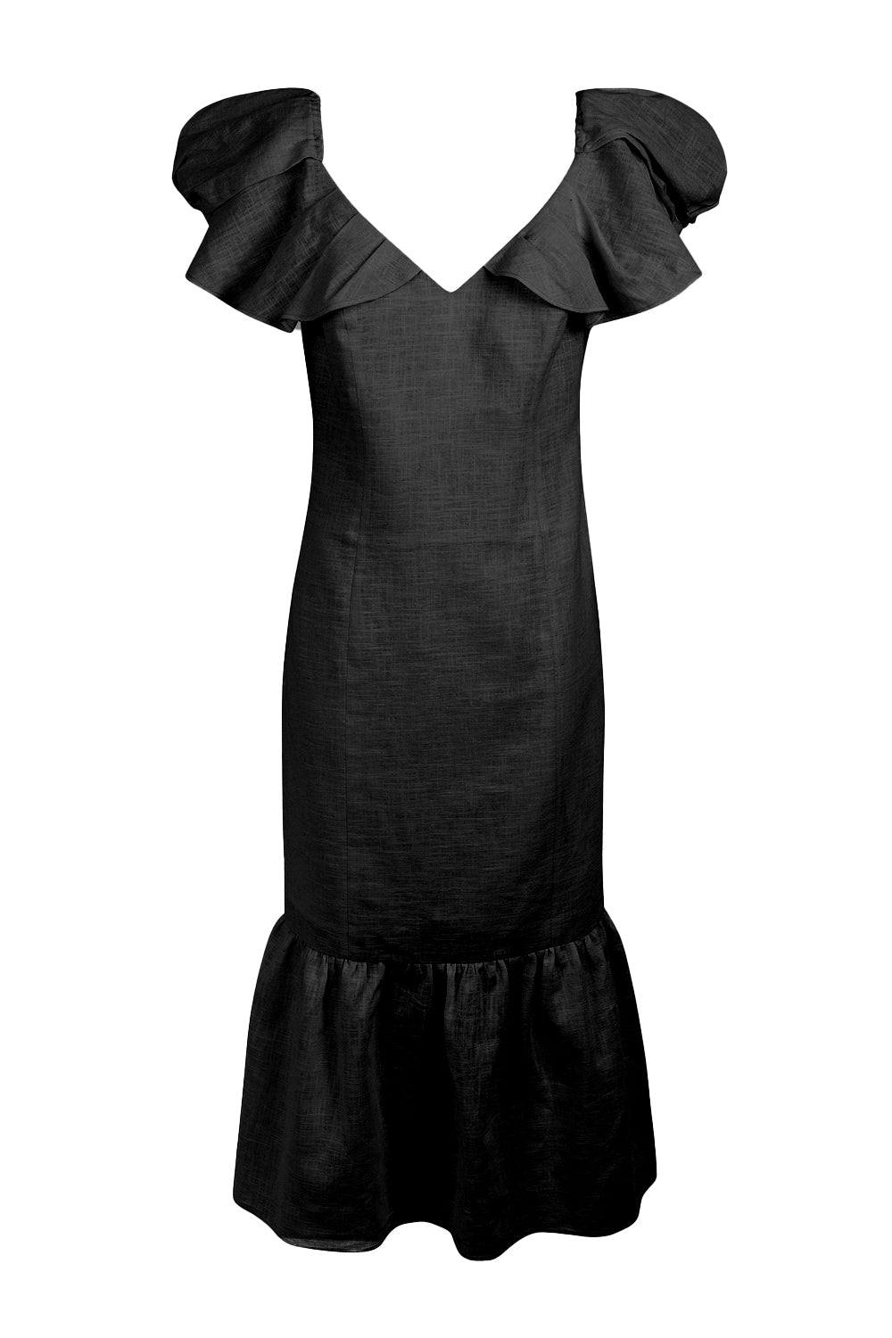 AMELIA dress - BLACK – SIENNA - Designed in Lisbon